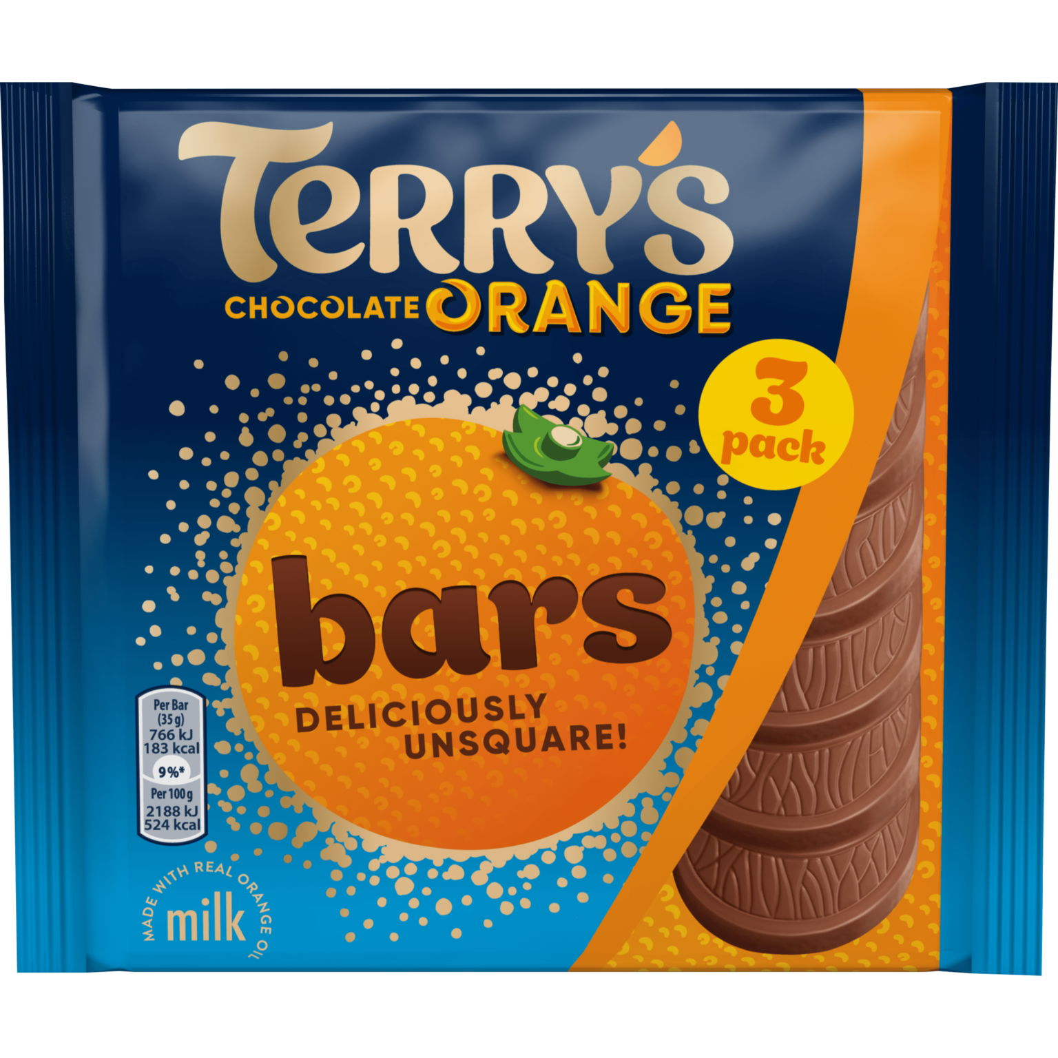 Terry's | Chocolate Orange Exploding Candy Milk Minis Bag